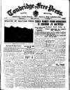 Tonbridge Free Press Friday 12 July 1940 Page 1
