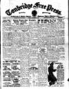 Tonbridge Free Press Friday 25 September 1942 Page 1