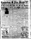 Tonbridge Free Press Friday 01 January 1943 Page 1