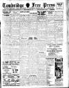 Tonbridge Free Press Friday 29 January 1943 Page 1