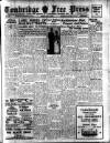 Tonbridge Free Press Friday 23 July 1943 Page 1