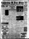 Tonbridge Free Press Friday 01 October 1943 Page 1