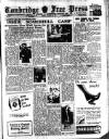 Tonbridge Free Press Friday 22 August 1947 Page 1