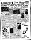 Tonbridge Free Press Friday 13 February 1948 Page 1