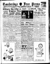 Tonbridge Free Press Friday 17 February 1950 Page 1