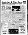 Tonbridge Free Press Friday 24 February 1950 Page 1