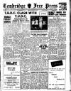 Tonbridge Free Press Friday 26 January 1951 Page 1