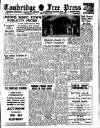 Tonbridge Free Press Friday 02 March 1951 Page 1