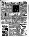 Tonbridge Free Press Friday 14 March 1958 Page 1