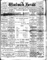 Woolwich Herald Friday 13 March 1896 Page 1