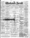 Woolwich Herald Friday 01 May 1896 Page 1