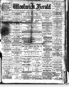 Woolwich Herald Friday 07 August 1896 Page 1