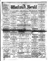 Woolwich Herald Friday 28 August 1896 Page 1