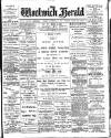 Woolwich Herald Friday 20 November 1896 Page 1