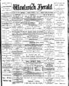 Woolwich Herald Friday 08 October 1897 Page 1