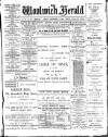 Woolwich Herald Friday 02 September 1898 Page 1