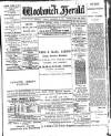 Woolwich Herald Friday 30 December 1898 Page 1