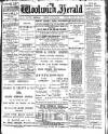 Woolwich Herald Friday 02 June 1899 Page 1