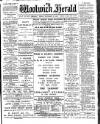 Woolwich Herald Friday 29 September 1899 Page 1