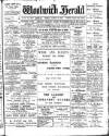 Woolwich Herald Friday 31 August 1900 Page 1