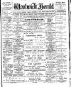 Woolwich Herald Friday 14 December 1900 Page 1