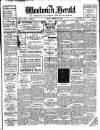 Woolwich Herald Friday 21 October 1921 Page 1