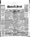 Woolwich Herald Friday 15 January 1926 Page 1