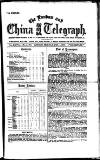 London and China Telegraph Monday 01 February 1886 Page 1