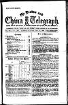 London and China Telegraph Tuesday 03 September 1889 Page 1