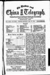 London and China Telegraph Monday 21 February 1921 Page 1