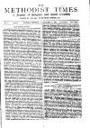 Methodist Times Thursday 01 January 1885 Page 1