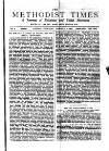 Methodist Times Thursday 08 January 1885 Page 1