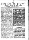 Methodist Times Thursday 02 April 1885 Page 1