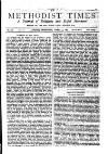 Methodist Times Thursday 30 April 1885 Page 1