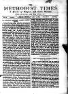 Methodist Times Thursday 07 May 1885 Page 1