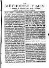 Methodist Times Thursday 14 May 1885 Page 1