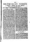 Methodist Times Thursday 21 May 1885 Page 1