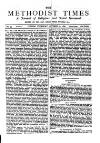 Methodist Times Thursday 22 October 1885 Page 1