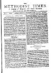 Methodist Times Thursday 17 December 1885 Page 1