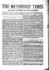 Methodist Times Thursday 01 December 1887 Page 1