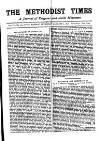 Methodist Times Thursday 09 January 1890 Page 1
