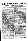 Methodist Times Thursday 16 January 1890 Page 1