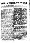 Methodist Times Thursday 06 February 1890 Page 1