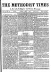 Methodist Times Thursday 08 April 1897 Page 1