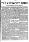 Methodist Times Thursday 10 November 1898 Page 1