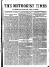 Methodist Times Thursday 18 January 1900 Page 1