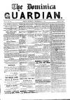 Dominica Guardian Saturday 23 September 1893 Page 1