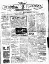 Dominica Guardian Thursday 17 January 1918 Page 1