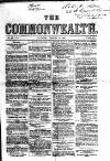 Commonwealth (Glasgow) Saturday 12 August 1854 Page 1