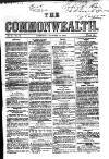 Commonwealth (Glasgow) Saturday 14 October 1854 Page 1